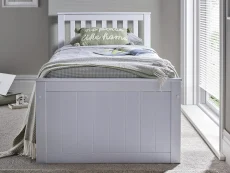 Bedmaster Bedmaster Nova White 6 Drawer Wooden Bed Frame