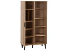 Seconique Seconique Tessa Natural Oak 1 Door Bookcase