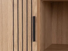 Seconique Seconique Tessa Natural Oak 1 Door Bookcase