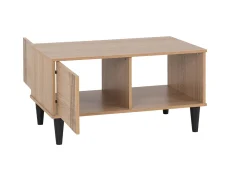 Seconique Seconique Tessa Natural Oak 1 Door Coffee Table