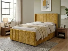 Flexisleep Jura Standard Fixed Fabric Bed Frame Flexisleep Jura Standard Fixed Fabric Bed Frame