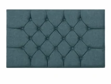 Flexisleep Clearance - Flexisleep Sheringham 4ft Small Double Linosa Midnight Fabric Strutted Headboard