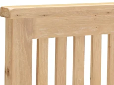 Seconique Seconique Windsor Natural Oak Wooden Bed Frame (Low Footend)