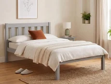 Julian Bowen Julian Bowen Luna Dove Grey Wooden Bed Frame