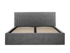 LPD LPD Berlin Silver Velvet Ottoman Bed Frame