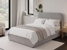 GFW GFW Chiswick Soft Grey Ottoman Bed Frame