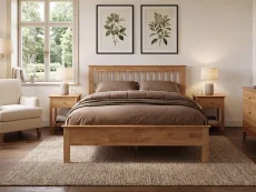 Flintshire Pentre Oak Wooden Bed Frame Flintshire Pentre Oak Wooden Bed Frame