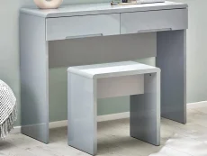 Julian Bowen Julian Bowen Manhattan Grey Dressing Table Stool