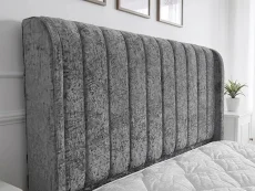 ASC ASC Finley Grey Fabric Ottoman Bed Frame