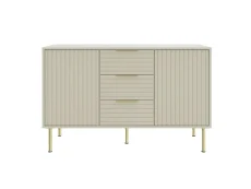 GFW GFW Nervata Ivory 2 Door 3 Drawer Sideboard