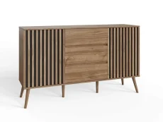 GFW GFW Rowan Oak 2 Door 3 Drawer Sideboard