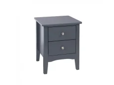 Core Core Como Midnight Blue 2 Drawer Petite Bedside Table