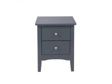 Core Core Como Midnight Blue 2 Drawer Petite Bedside Table