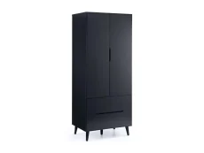 Julian Bowen Alicia Anthracite 2 Door 2 Drawer Wardrobe Julian Bowen Alicia Anthracite 2 Door 2 Drawer Wardrobe