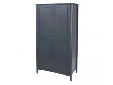 Core Core Como Midnight Blue 2 Door Wardrobe