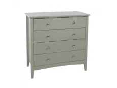 Core Como Light Grey 4 Drawer Chest of Drawers