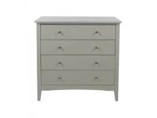 Core Core Como Light Grey 4 Drawer Chest of Drawers