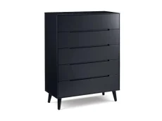 Julian Bowen Alicia Anthracite 5 Drawer Chest of Drawers Julian Bowen Alicia Anthracite 5 Drawer Chest of Drawers