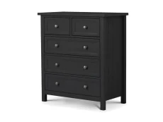 Julian Bowen Maine Anthracite 3+2 Chest of Drawers Julian Bowen Maine Anthracite 3+2 Chest of Drawers