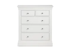 Julian Bowen Julian Bowen Clermont Surf White 3+2 Chest of Drawers