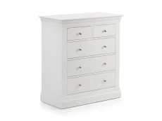Julian Bowen Julian Bowen Clermont Surf White 3+2 Chest of Drawers
