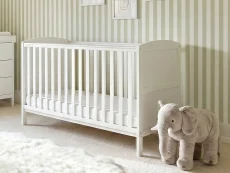 Bebe & Beyond Bebe & Beyond Dreamer White Cot Bed