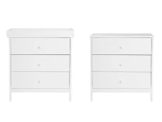 Bebe & Beyond Bebe & Beyond Dreamer White Changing Unit