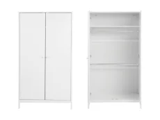 Bebe & Beyond Bebe & Beyond Dreamer White 2 Door Double Wardrobe