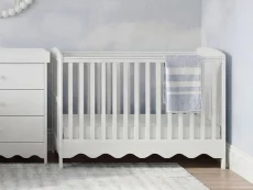 Bebe & Beyond Dancer White Cot Bed Bebe & Beyond Dancer White Cot Bed