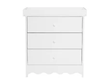 Bebe & Beyond Bebe & Beyond Dancer White Changing Unit