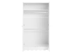 Bebe & Beyond Bebe & Beyond Dancer White 2 Door Double Wardrobe