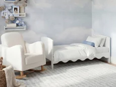 Bebe & Beyond Bebe & Beyond Dancer White 2 Piece Cot Bed Set