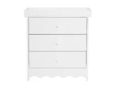 Bebe & Beyond Bebe & Beyond Dancer White 2 Piece Cot Bed Set