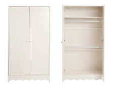 Bebe & Beyond Bebe & Beyond Dancer Cashmere 2 Door Double Wardrobe