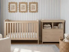 Bebe & Beyond Seeker Nordic 2 Piece Cot Bed Set Bebe & Beyond Seeker Nordic 2 Piece Cot Bed Set