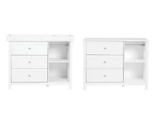 Bebe & Beyond Bebe & Beyond Wanderer White Changing Unit