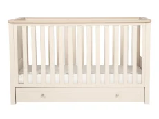 Bebe & Beyond Bebe & Beyond Wanderer Cashmere & Oak 3 Piece Cot Bed Set