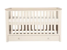 Bebe & Beyond Bebe & Beyond Wanderer Cashmere & Oak 3 Piece Cot Bed Set