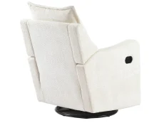 Bebe & Beyond Bebe & Beyond Nestler Boucle Off-White Recliner Nursing Chair