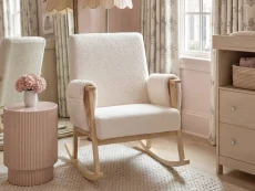 Bebe & Beyond Storyteller Off-White Ted Nursing Chair