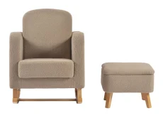 Bebe & Beyond Bebe & Beyond Soother Biscuit Ted Nursing Chair & Stool