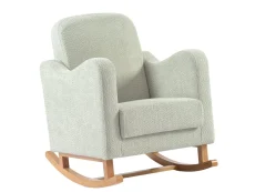 Bebe & Beyond Bebe & Beyond Soother Boucle Sage Nursing Chair & Stool