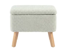 Bebe & Beyond Bebe & Beyond Soother Boucle Sage Nursing Chair & Stool