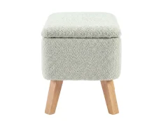 Bebe & Beyond Bebe & Beyond Soother Boucle Sage Nursing Chair & Stool