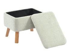 Bebe & Beyond Bebe & Beyond Soother Boucle Sage Nursing Chair & Stool