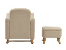 Bebe & Beyond Bebe & Beyond Soother Oat Ted Nursing Chair & Stool