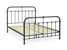 Julian Bowen Julian Bowen Logan Black Metal Bed Frame
