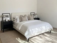 LPD Albany Ivory Boucle Bed Frame LPD Albany Ivory Boucle Bed Frame