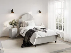 LPD LPD Monterey Grey Linen Bed Frame