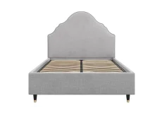 LPD LPD Quince Light Grey Fabric Bed Frame